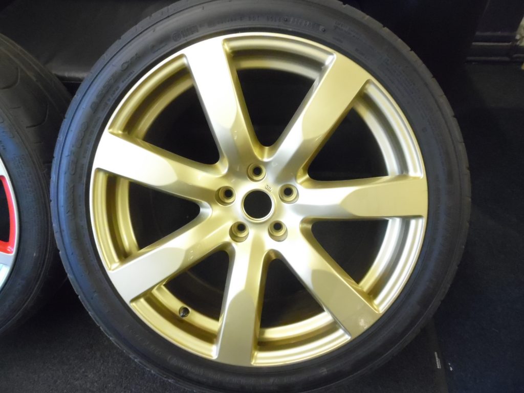 Alloy Wheel Refurbishment Gold Motors